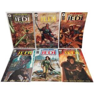 Dark Horse Star Wars Dark Lord Of The Sith Complete Set Of 6 Hugh Fleming '94 NM